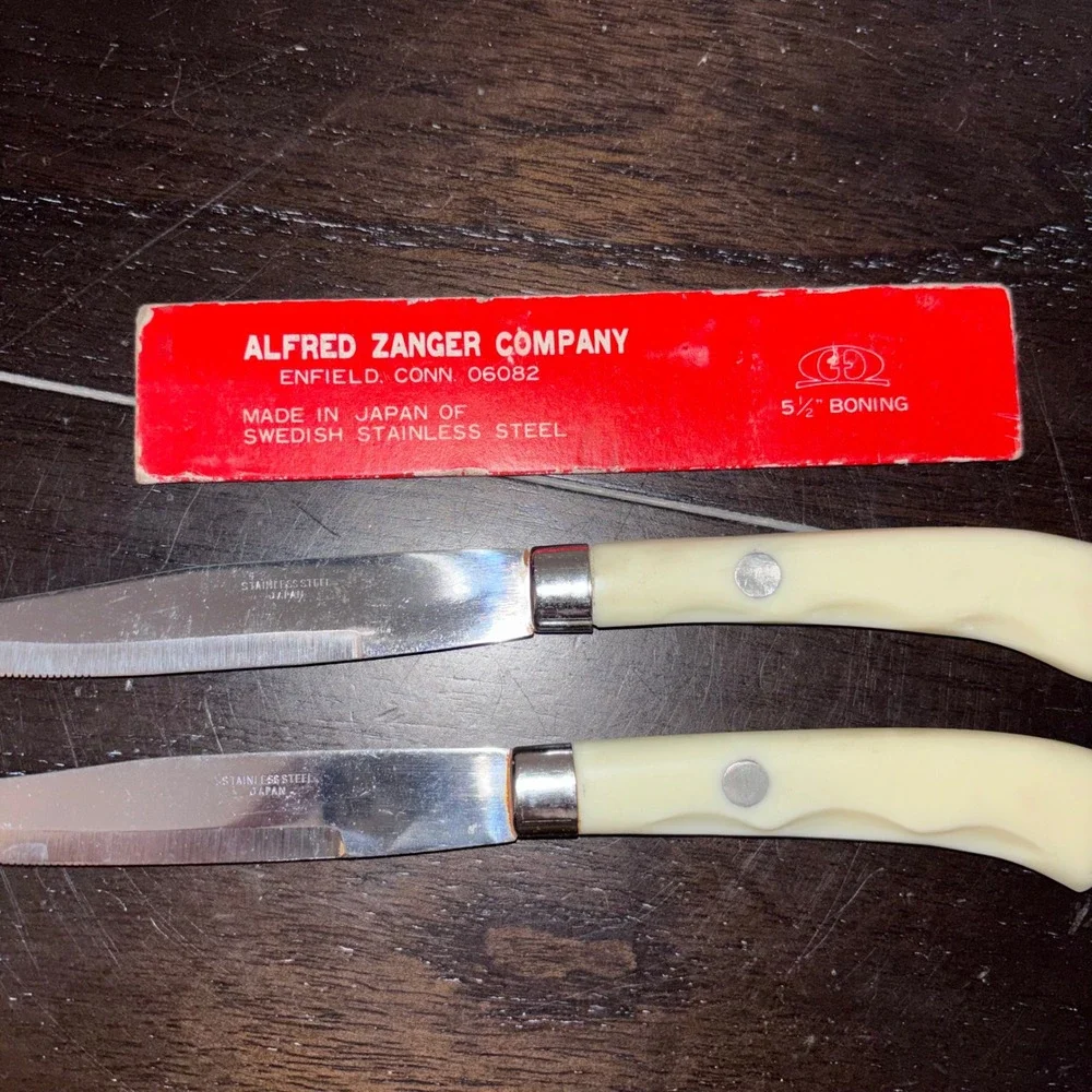 Alfred Zanger Company | Boning‎ Knives | Made in Japan | Set of 2